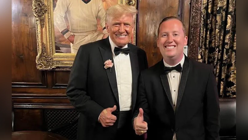 Sergio Gor and Donald Trump