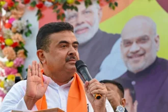 Suvendu Adhikari takes a jab at Mamata Bannerjee