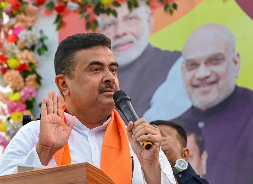 Suvendu Adhikari takes a jab at Mamata Bannerjee