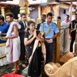 Droupadi Murmu visits Sabarimala Temple