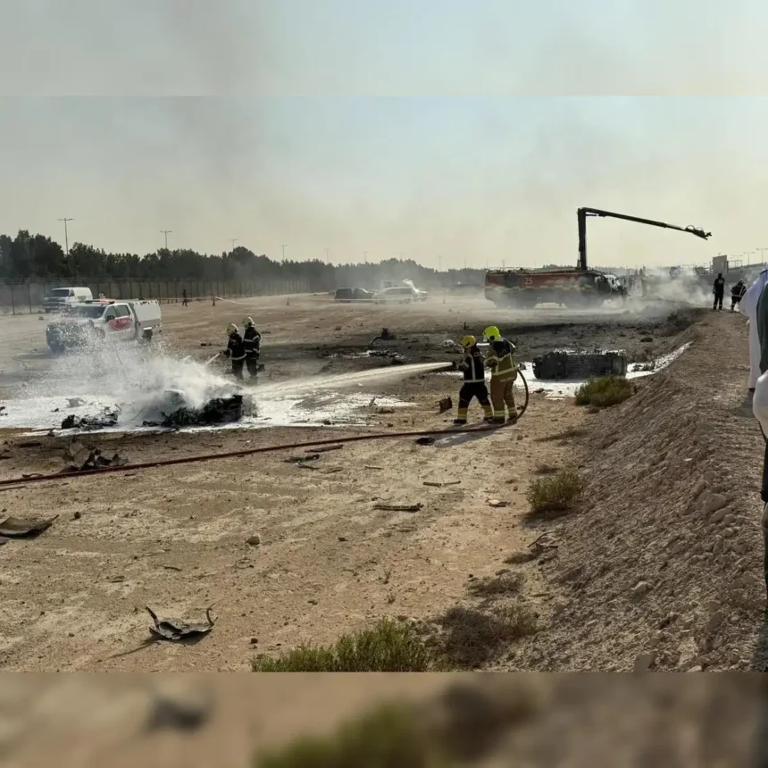 Tejas Jet Crash during Dubai Air Show