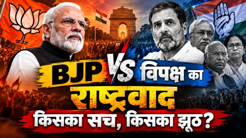 BJP vs Opposition on Nationalism