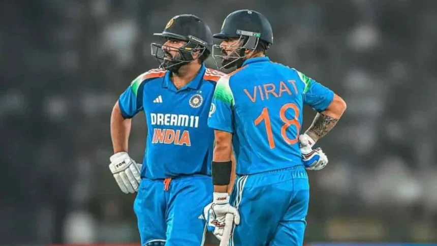 Virat Kohli and Rohit Sharma