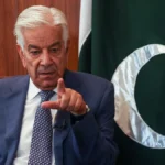 Khawaja Asif blames India for two front war
