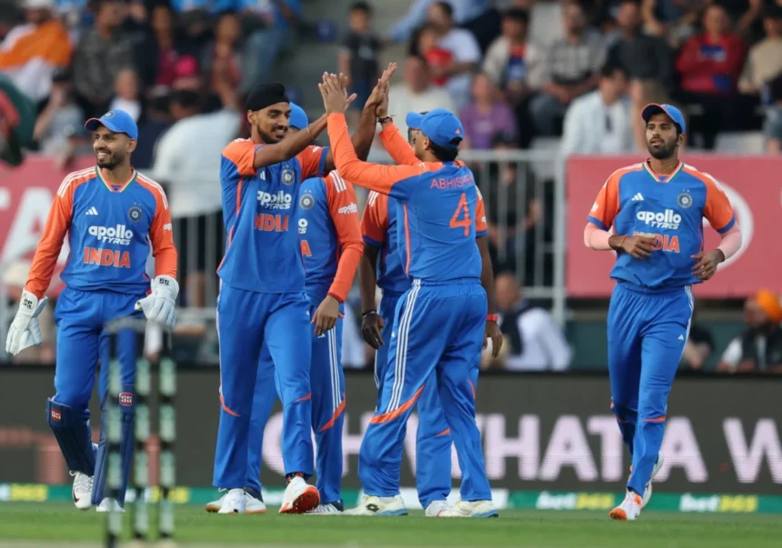 India wins T20I at Hobart