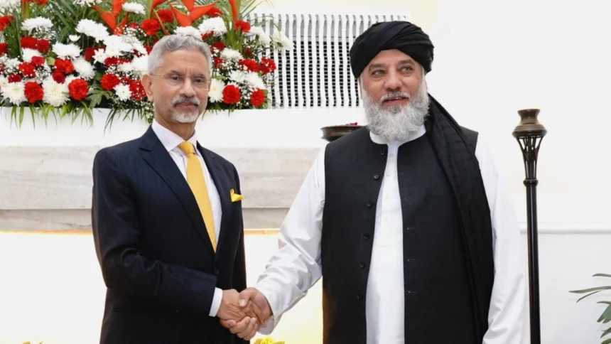S Jaishankar meets Taliban Minister