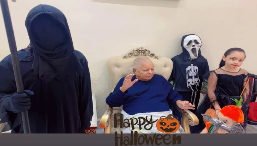 BJP slams Lalu Yadav for celebrating Halloween