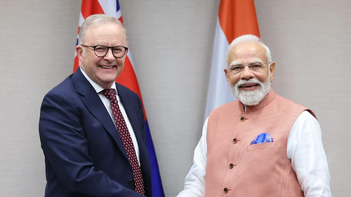PM Modi met Australian PM Anthony Albanese at G20 Summit